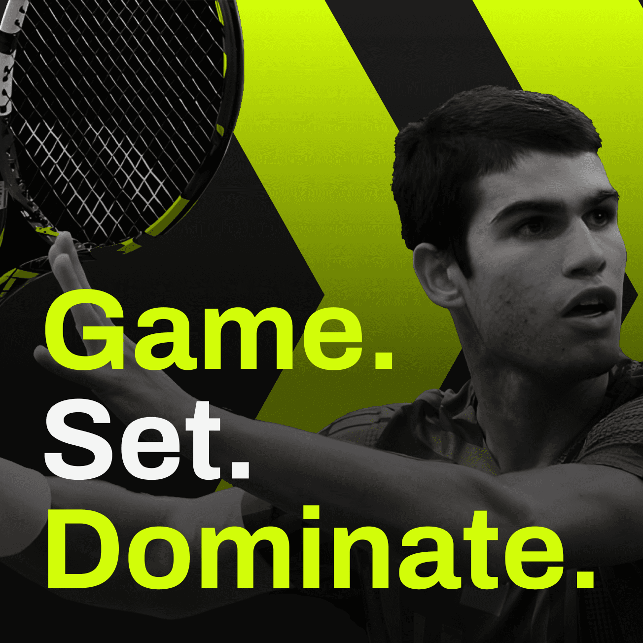Tennis category banner