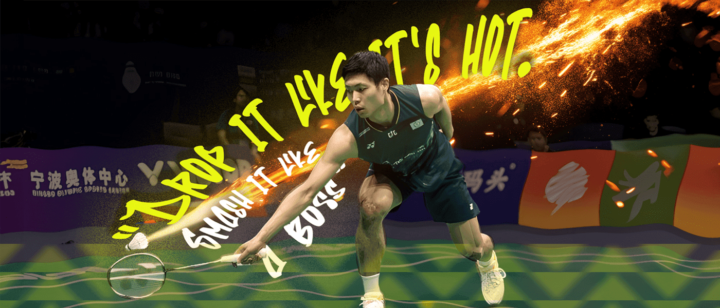 Badminton category banner