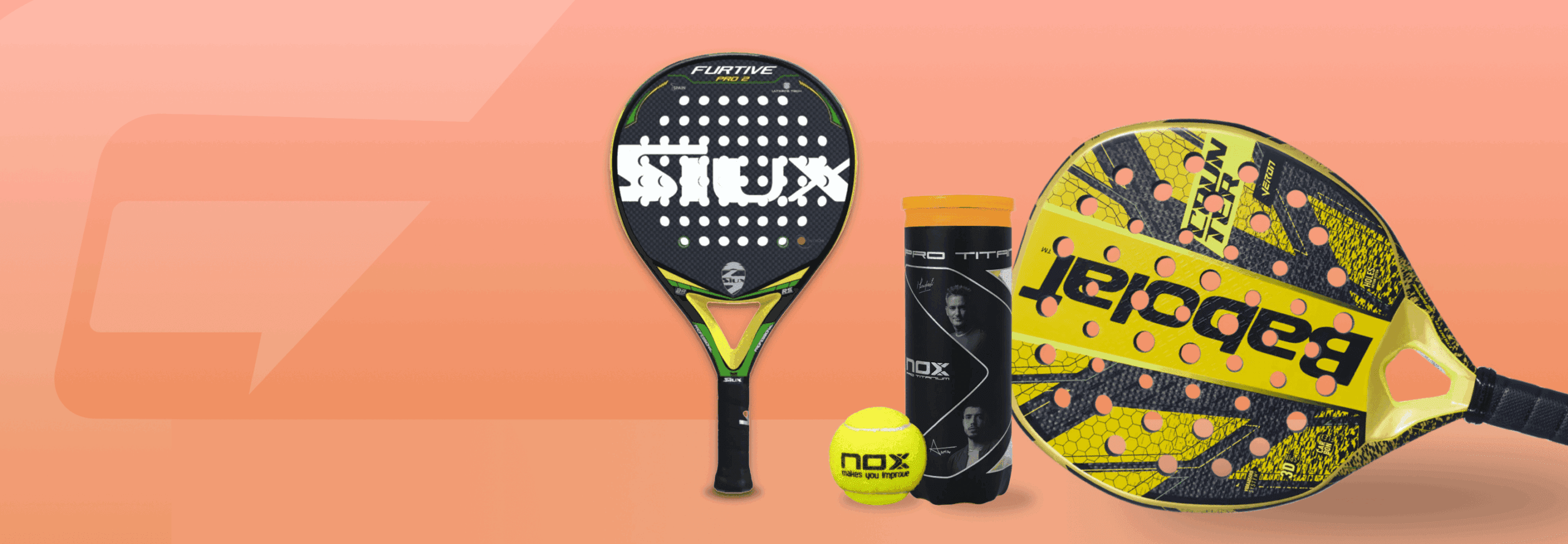 Padel category banner