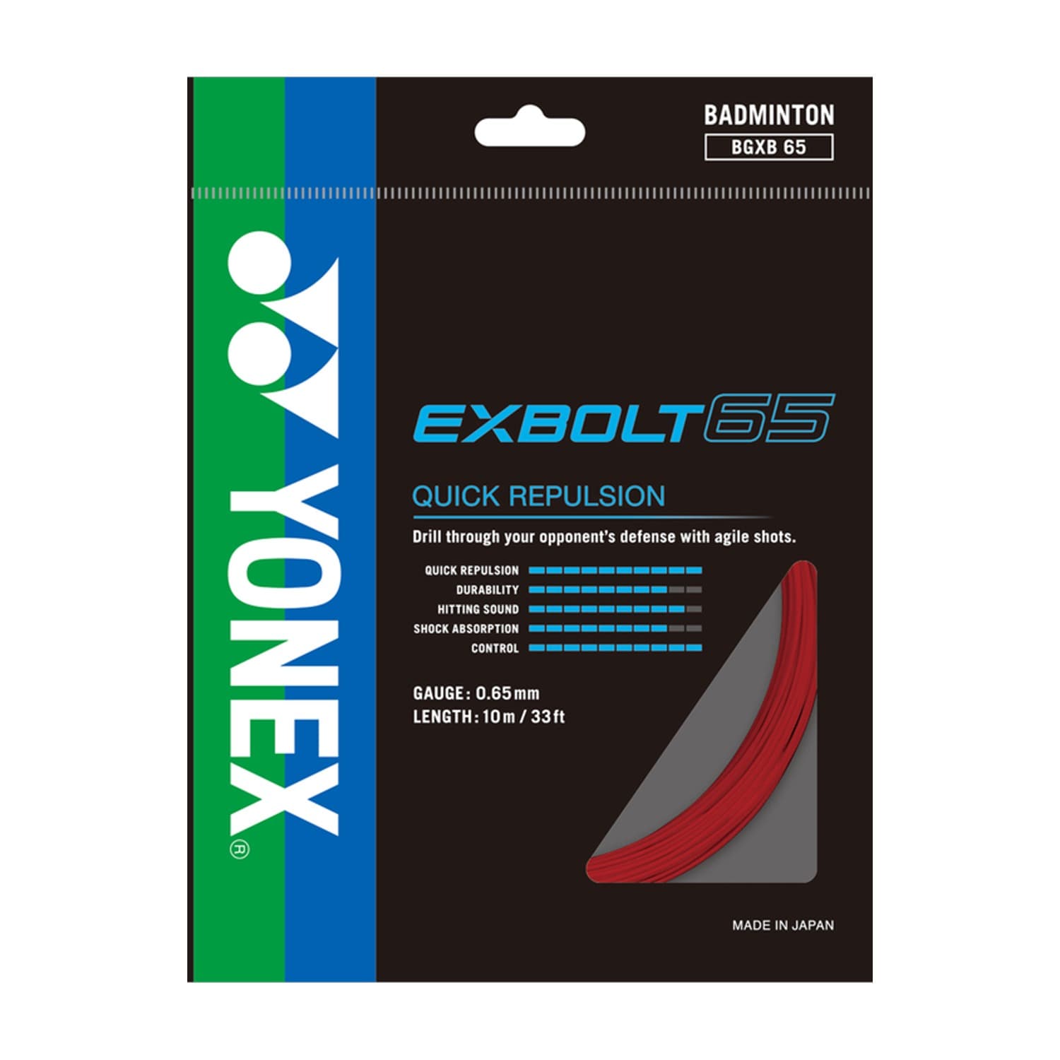 Yonex Exbolt 65 Badminton String
