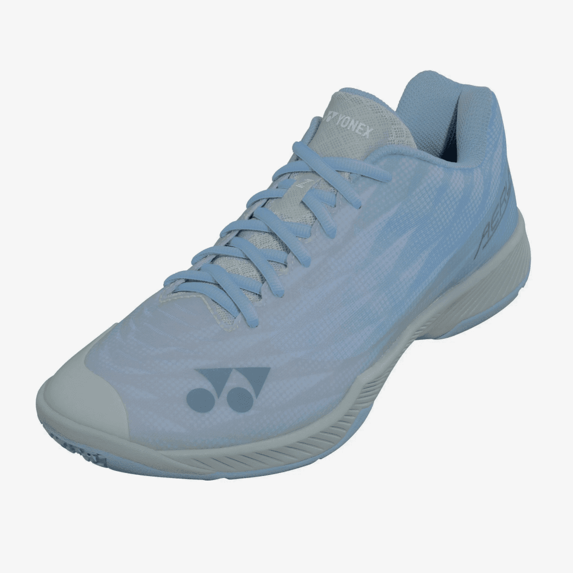 YONEX SHB Aerus Z2 Wide Badminton Shoes for Men (Light Blue)