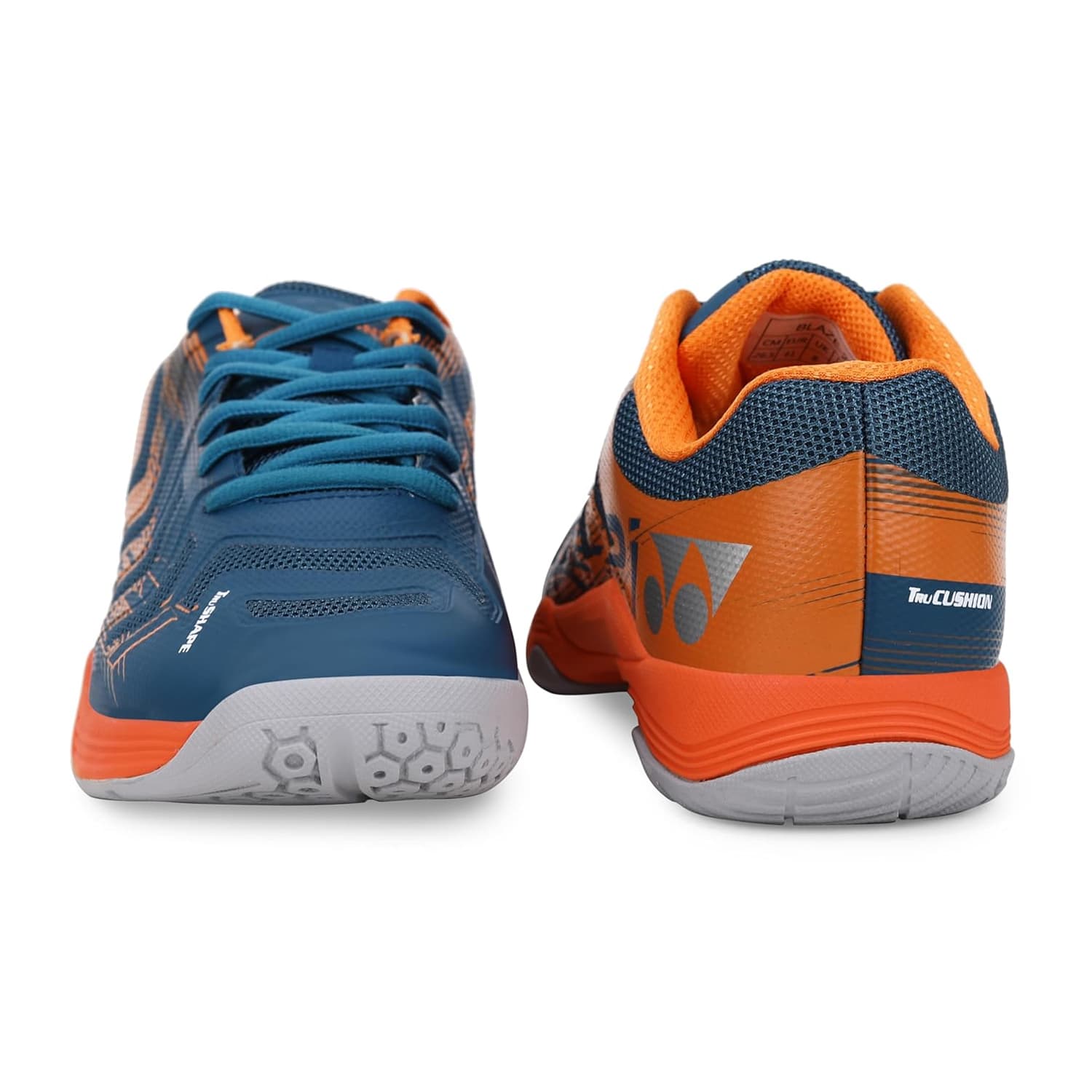Yonex Blaze 2i Badminton Shoes (Midnight Turquoise/Oxy Fire)
