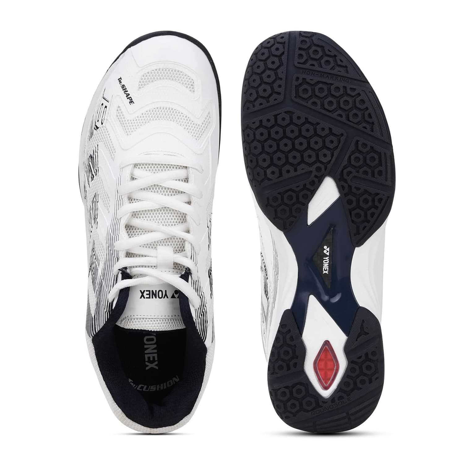 Yonex Blaze 2i Badminton Shoes (White/Navy)
