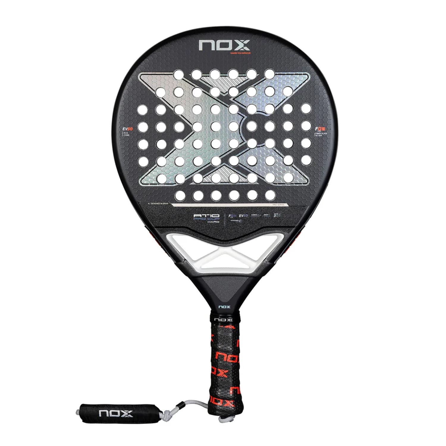 NOX AT10 Pro Cup Hard Padel Racquet