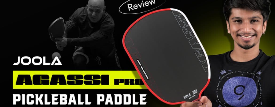 Joola Agassi Pro 16 mm Pickleball Paddle Review: Power, Control, and a Unique Design