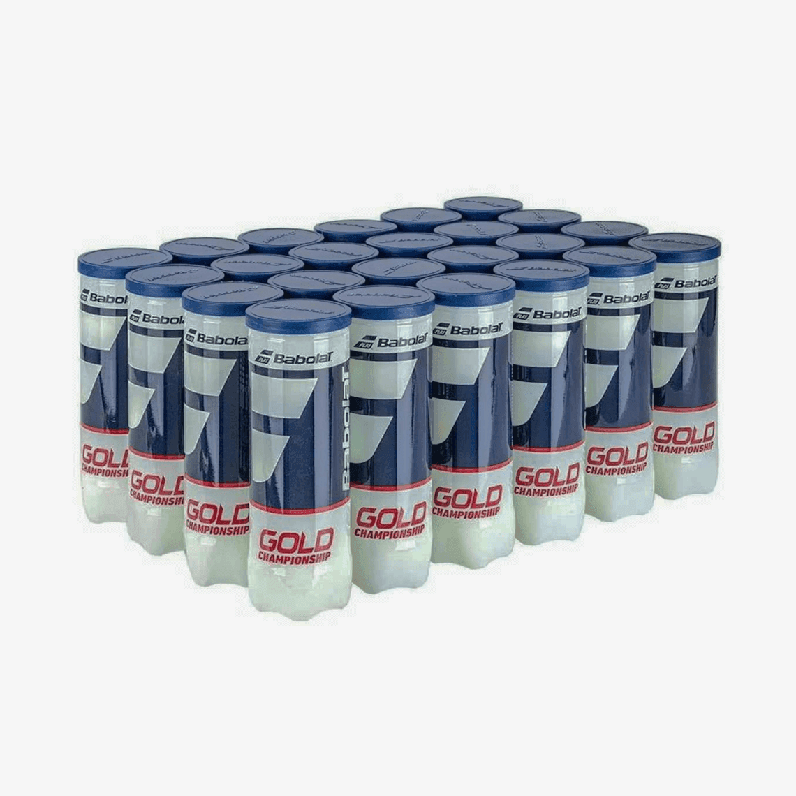 Babolat Gold Championship Tennis Balls 72 pack pressurized balls with extra duty felt
