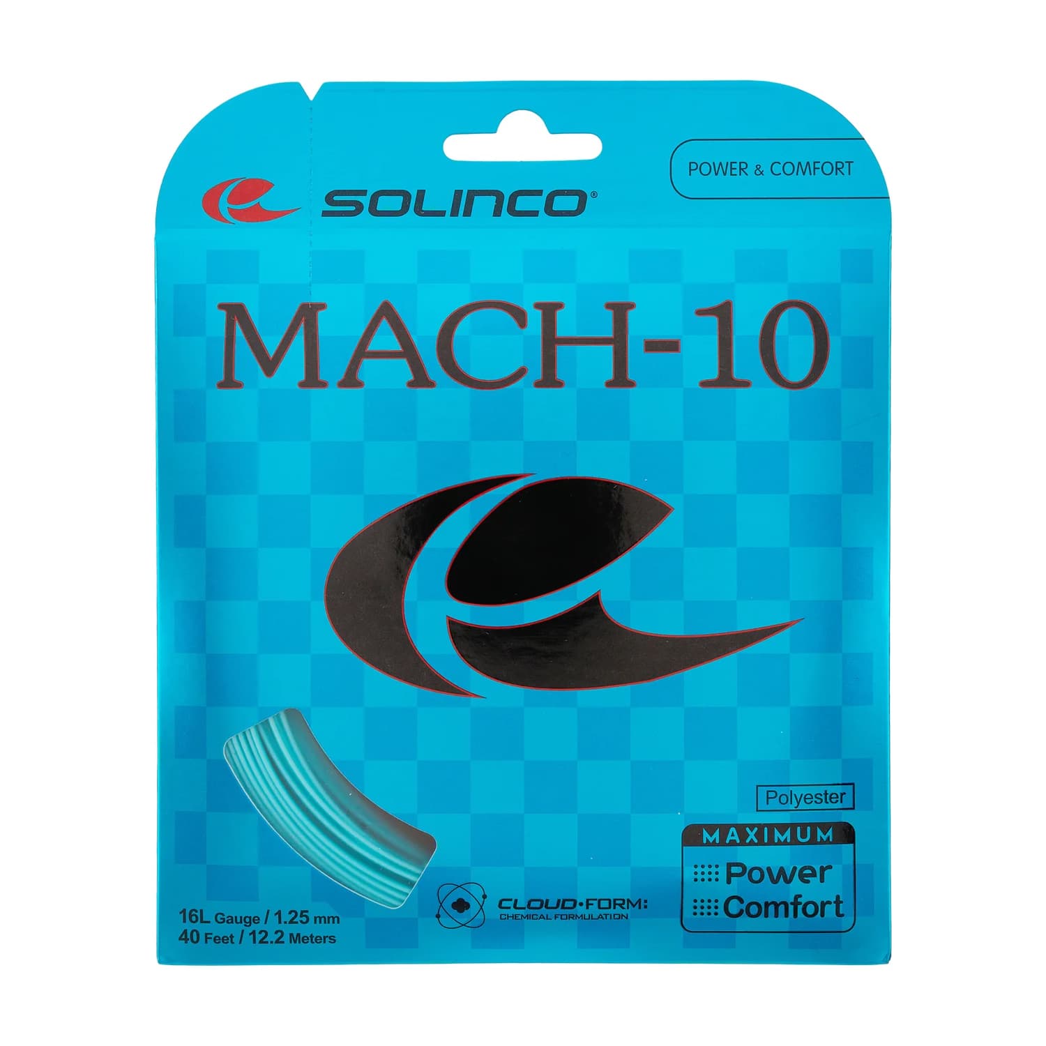 Solinco Mach 10 Tennis String - 16L Gauge
