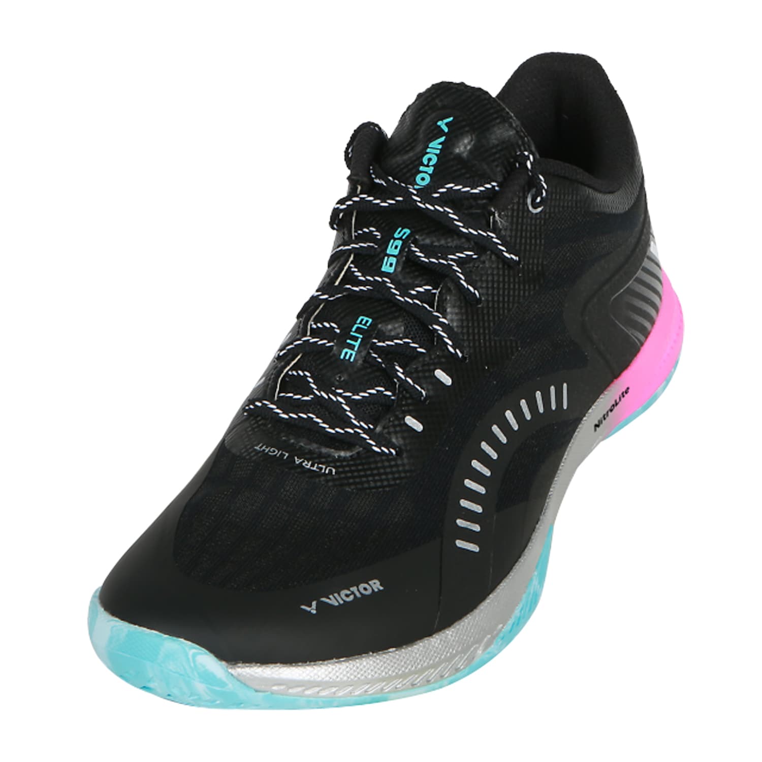 Victor S99 Elite Badminton Shoes (Black)