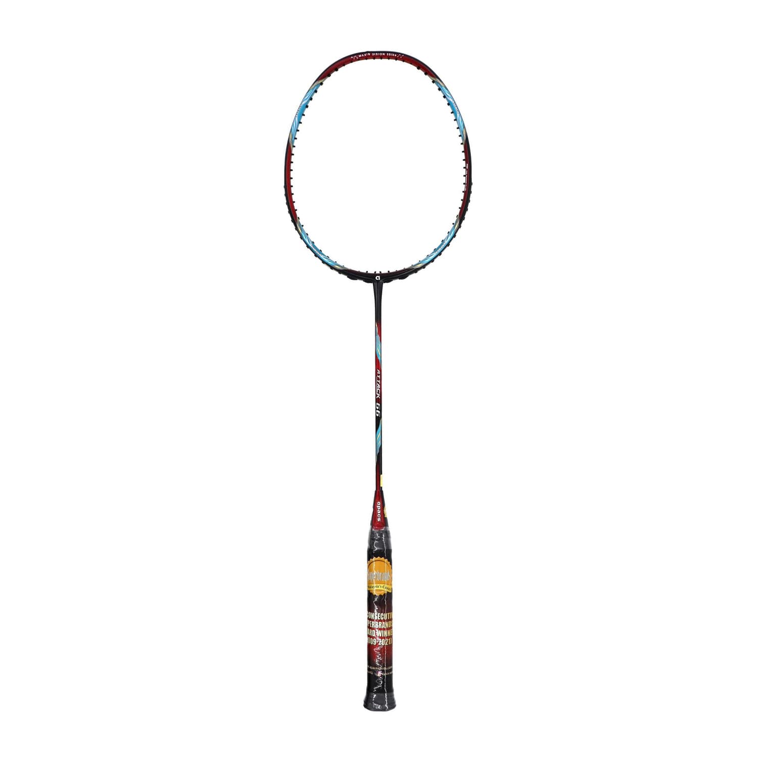 Apacs Attack 66 Badminton Racket (Red)