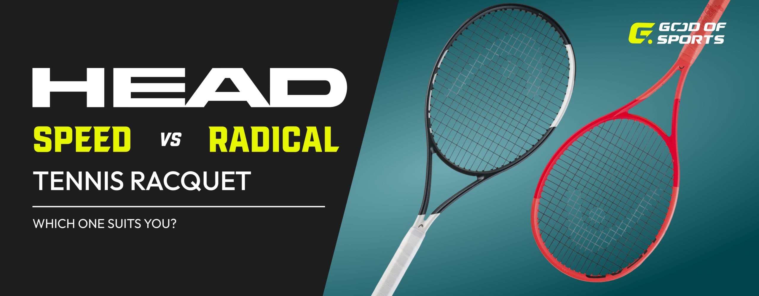 HEAD Speed vs Radical tennis racquet – which one suits your game